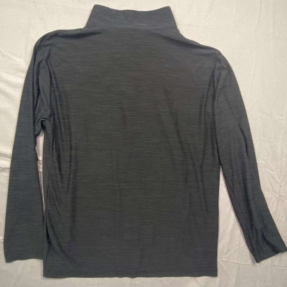 Nike Dri-FIT Quarter Zip Pullover Mens XL Gray Heather Athletic Golf Running